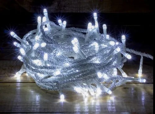 Luz Lineal De Navidad 15m200 Bom X2