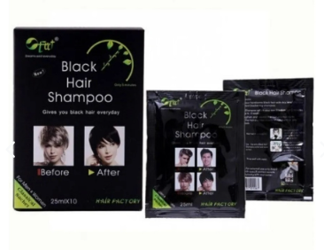 Shampoo Para Canas Black Hair Shampoo